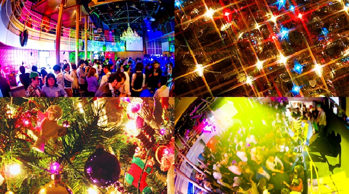 【表参道クリスタルラウンジ：2014 クリスマスパーティー】12.25 超人気Crystal LOUNGEで素敵なセレブクリスマス”Xmas Party”をお楽しみください！サンタコスプレ割引き有り★