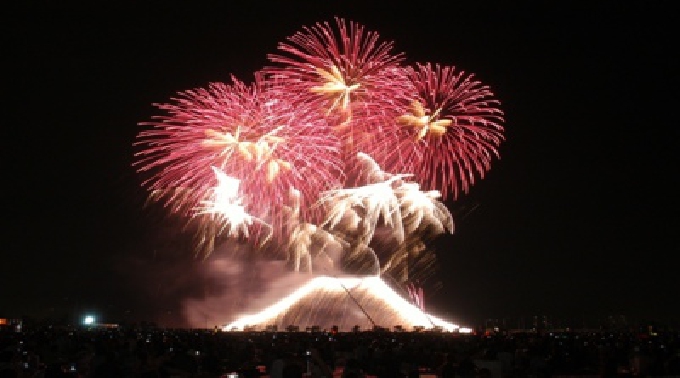 第36回浦安市花火大会 輝く明日へ～未来を照らす市民の輪～