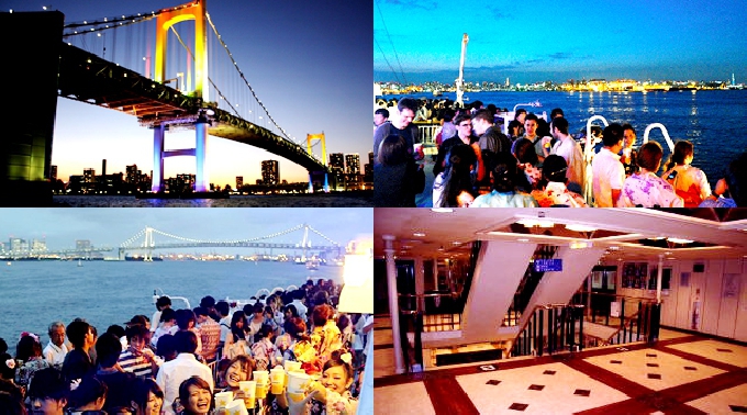 ★女性予約殺到：9/28 限定220名！豪華船上Party“TOKYO PARADISE CRUISE 2014”東京湾船上Party～スカイツリー・ゲートブリッジ・レインボーブリッチの夜景は絶景～